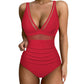 🔥🩱Hot Sale 50% OFF👙Mesh Tummy Control Swimsuit