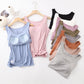 🎁Hot Sale 50% OFF👉Women's Classic Solid Colour Built-in Bra Tank Top🎉