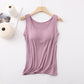 🎁Hot Sale 50% OFF👉Women's Classic Solid Colour Built-in Bra Tank Top🎉