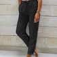 📢LAST DAY SPECIAL PRICE: ￡11.99!!👖Women's  Elastic Waist Cotton Linen Casual Pants