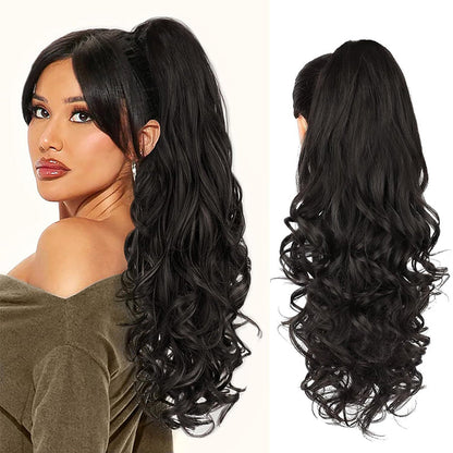 ✨Best Seller-50% OFF!!🩷Clip-on Wavy Ponytail Extension