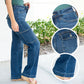 🔥BIG SALE💷Best Price🔥High Rise Cargo Wide-Leg Stretch Jeans for Women