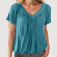 🌸Best Seller-50% Off!!✨👚WOMEN'S CASUAL V NECK BASIC T-SHIRT
