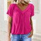 🌸Best Seller-50% Off!!✨👚WOMEN'S CASUAL V NECK BASIC T-SHIRT