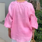 💖LAST DAY SALE 50% OFF💖Women’s V Neck Ruched Blouse