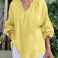 💖LAST DAY SALE 50% OFF💖Women’s V Neck Ruched Blouse