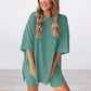 💕Last Day Promotion 49% OFF🔥Casual Oversized 2-Piece Lounge Set with Crewneck & Split Hem