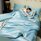 🎁Summer Sale-50% OFF❄️Washable、cooling 4-piece bed linen🛏️