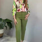 ⏳ Limited time 50% off! 💥Women's Printed Button Shirt & Pants 2-Piece Set