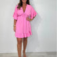 🎉This week's Special Sales - 49% OFF✨Women’s V Neck Babydoll Mini Dress