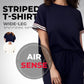 ✨Early Summer New✨Women's Striped T-Shirt & Wide-Leg Joggers Set