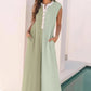 💖Limited Sale 50% OFF💖Women's Casual Wide-Leg Color Block Jumpsuit