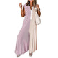 💖Limited Sale 50% OFF💖Women's Casual Wide-Leg Color Block Jumpsuit