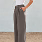 🔥2025 Summer New❤️ Women's Casual High-Waist Straight Leg Trousers