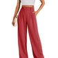 🔥2025 Summer New❤️ Women's Casual High-Waist Straight Leg Trousers