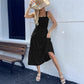 💖Limited Sale 50% OFF👗Women's Sleeveless Smocked Dress with Tiered Ruffle Hem