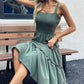 💖Limited Sale 50% OFF👗Women's Sleeveless Smocked Dress with Tiered Ruffle Hem