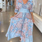 🌺Summer Hot Sale 50% OFF💐💃Elegant Long Floral Dress for Women