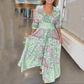 🌺Summer Hot Sale 50% OFF💐💃Elegant Long Floral Dress for Women