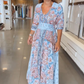 🌺Summer Hot Sale 50% OFF💐💃Elegant Long Floral Dress for Women