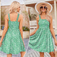 💖LAST DAY SALE 50% OFF👗Women's Summer Dresses Casual Square Neck Floral Sundress With Pockets