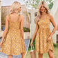 💖LAST DAY SALE 50% OFF👗Women's Summer Dresses Casual Square Neck Floral Sundress With Pockets