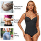 🏆 Last Day 50% OFF !Shapewear Bodysuit with Bra | Ruched Slimming Adjustable Waist✨