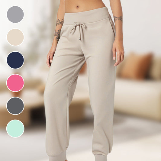 🎁Last Day 49% Off👖Women's 2025 Ultra Soft Lounge Capri Joggers Sweatpants Athletic Yoga with Pockets