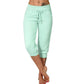 🎁Last Day 49% Off👖Women's 2025 Ultra Soft Lounge Capri Joggers Sweatpants Athletic Yoga with Pockets
