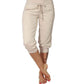 🎁Last Day 49% Off👖Women's 2025 Ultra Soft Lounge Capri Joggers Sweatpants Athletic Yoga with Pockets