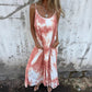 🎉🛍️Hot Promotion 50% OFF🥻Women Tie Dye Gradient Color Printed Spaghetti Strap Dresses