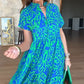 ⏳Time-limited Special Sale⏰Women's Casual Print A-Line Long Dress
