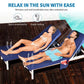 🏖️Summer Hot Sell 50% OFF🌞🌊Sun Lounger Towel in Bag with Pockets Storage