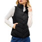🩷 Hot Sale 60% OFF🩷Cozy Without Bulk: Puffer Vest Women Sleeveless Zip Up Outerwear