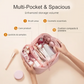 Large Capacity Portable Makeup Bag with Handle