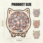🎁Christmas Sale 49% Off🎉Adorable Cat-Shaped Wooden Jigsaw Puzzle