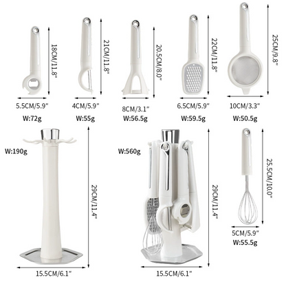 ⏳Limited-time 50% OFF⏰7-Piece Kitchen Gadget Set👨‍🍳👩‍🍳