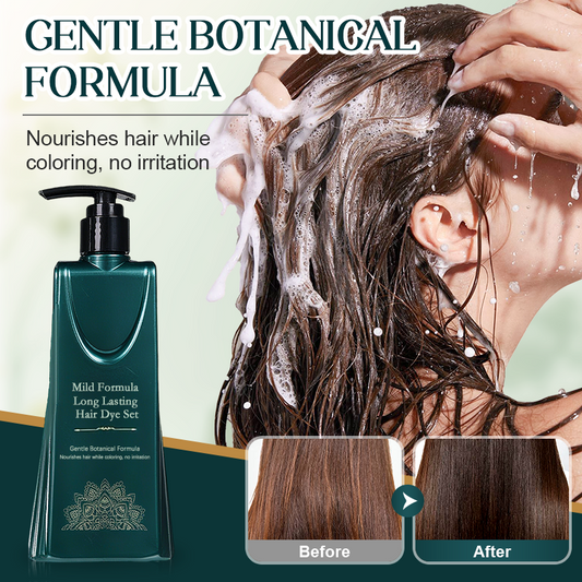 💗Hot Promotion 50% Off💗Mild Formula Long Lasting Hair Dye Set