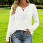 🔥Limited-time offer-Women’s Elegant V-Neck Long Sleeve Top