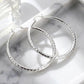 🎁Diamond-Cut Hoop Earrings for Women