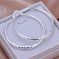 🎁Diamond-Cut Hoop Earrings for Women