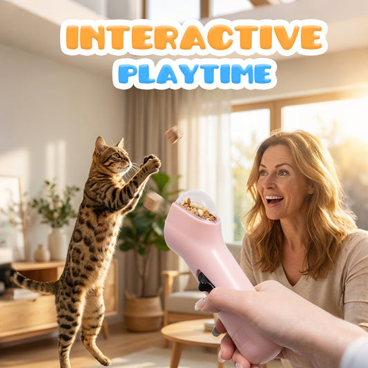 🔥Limited Time 50% OFF🐾Interactive Pet Treat Launcher & Feeder