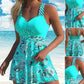 🌊Summer Hot Sale-50% OFF!!⚡50K+ SOLD!👙Strap Top & Fitted Swim Shorts Separable Swimsuit