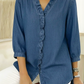 💐Best Seller-50% Off!!✨👚2026 Women's Casual Ruffle V-Neck Shirt – Soft & Breathable, Flattering High-Low Hem & Effortless Style 🌸