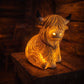 🎁New arrival 50% OFF💥🐮 The Cozy Highland Glow: Highland Cattle Lamp