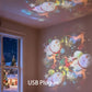 🎉Last Day 50% OFF!🐳Dynamic Rotating LED Projector Light – Auto Rotating Dynamic Effect, Bright & Soft Lighting, Wide Application for Party & Home Decor ✨