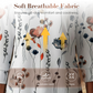 Casual Printed V-Neck Top for Women