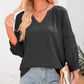 📢📢Limited-time 50% discount!!🌟👚Women's Casual V-Neck Lantern Sleeve Top