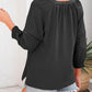 📢📢Limited-time 50% discount!!🌟👚Women's Casual V-Neck Lantern Sleeve Top