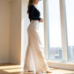 ⏰Last Day-50% Off!!👖💕Women's High-Waist Wide-Leg Trousers with Belt Accent